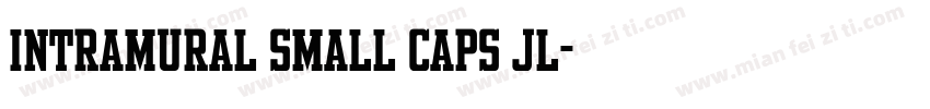 Intramural Small Caps JL字体转换